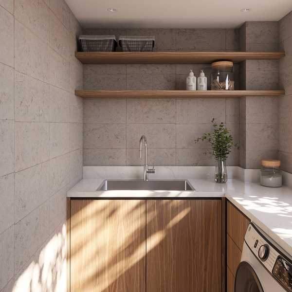 Alma Brittany 810x500 XLarge Single Bowl Tap Landing Sink