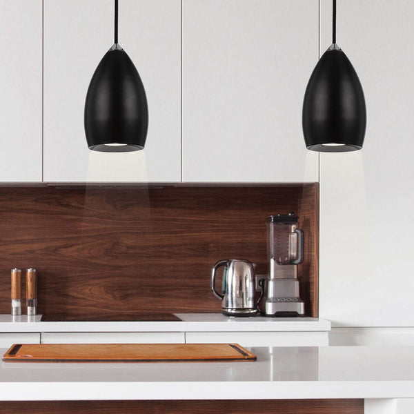 Telbix Tolosa Led 1 Light Pendant Black