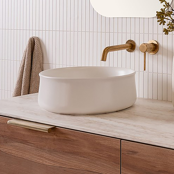 ADP Jennifer Above Counter Basin Gloss White