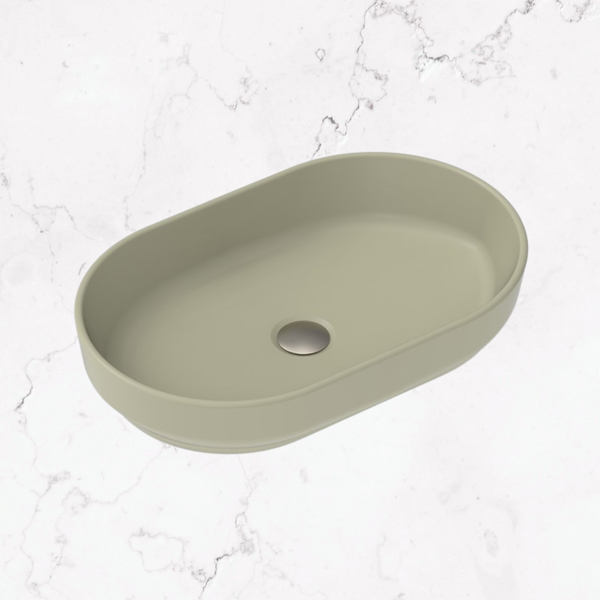 ADP Marilyn Above Counter Basin Matte Olive