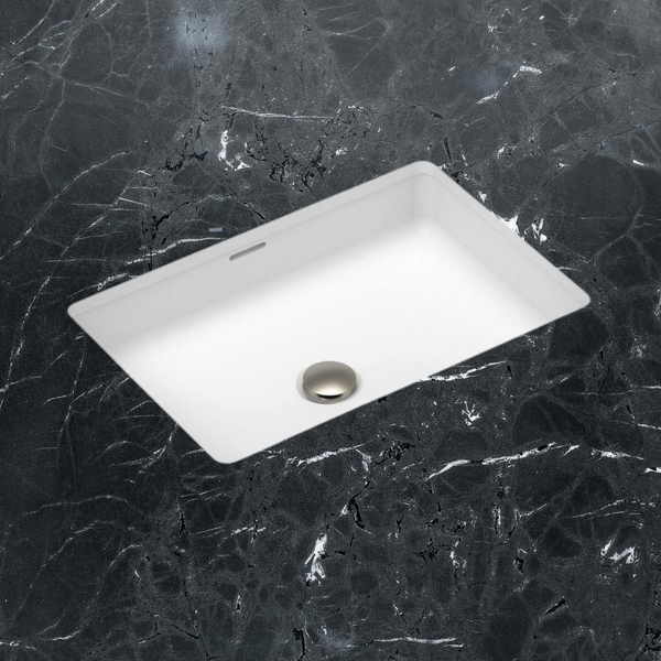 ADP Miranda Basin with Overflow Matte White