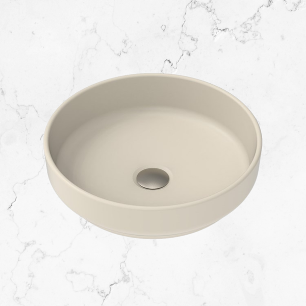 ADP Monroe Above Counter Basin Matte Ivory