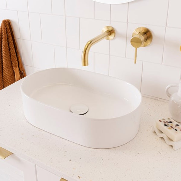 ADP Patty Ceramic Basin Gloss White