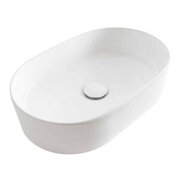 ADP Patty Matte White Ceramic Basin