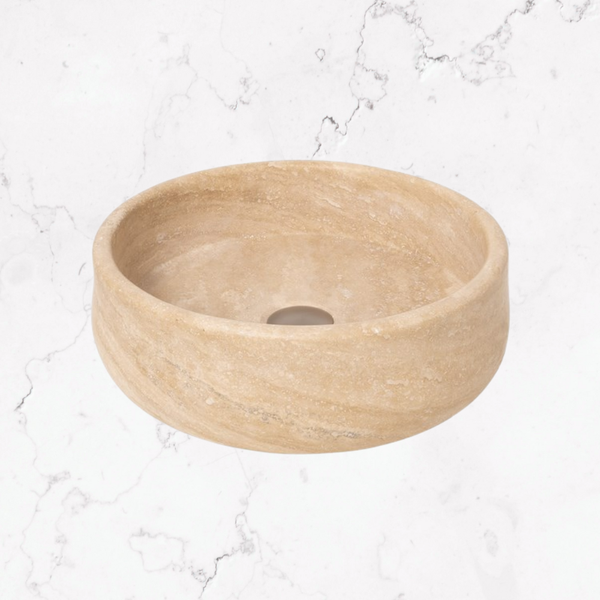 ADP Arlo Above Counter Basin Travertine