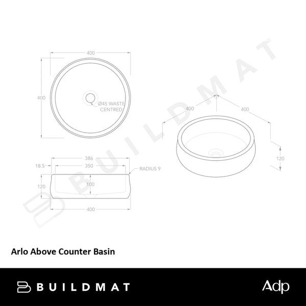 ADP Arlo Above Counter Basin Manyana