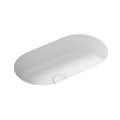 ADP Isla Inset/Undercounter Basin Matte White