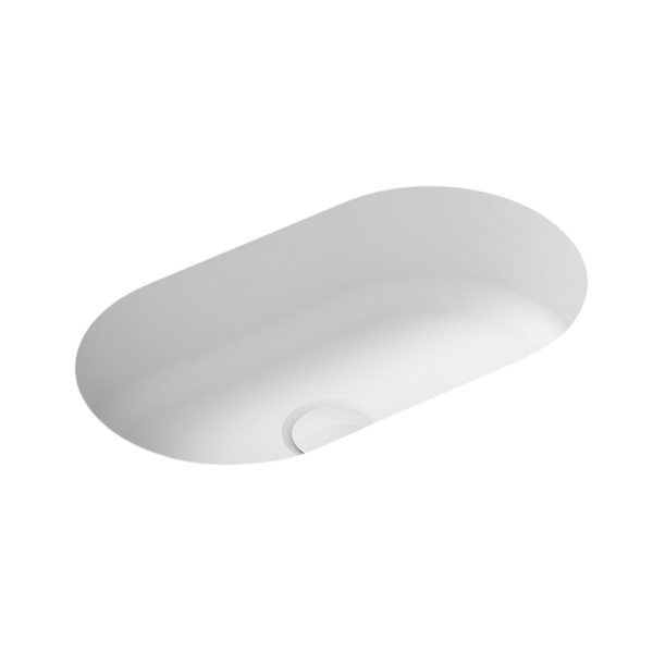 ADP Isla Inset/Undercounter Basin Matte White