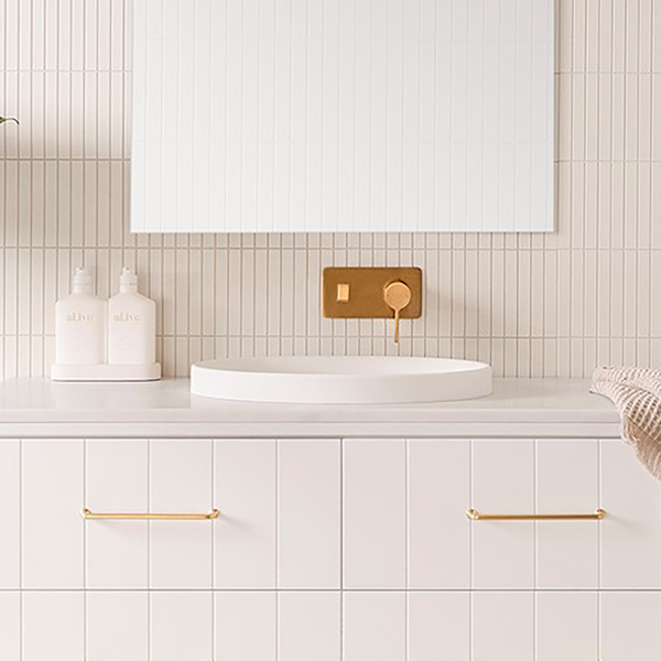 ADP Dignity Gloss White Semi-Inset Basin