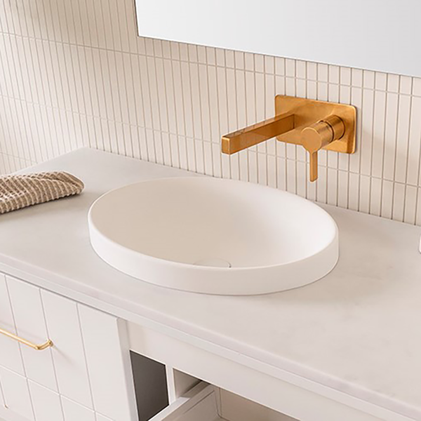 ADP Dignity Gloss White Semi-Inset Basin
