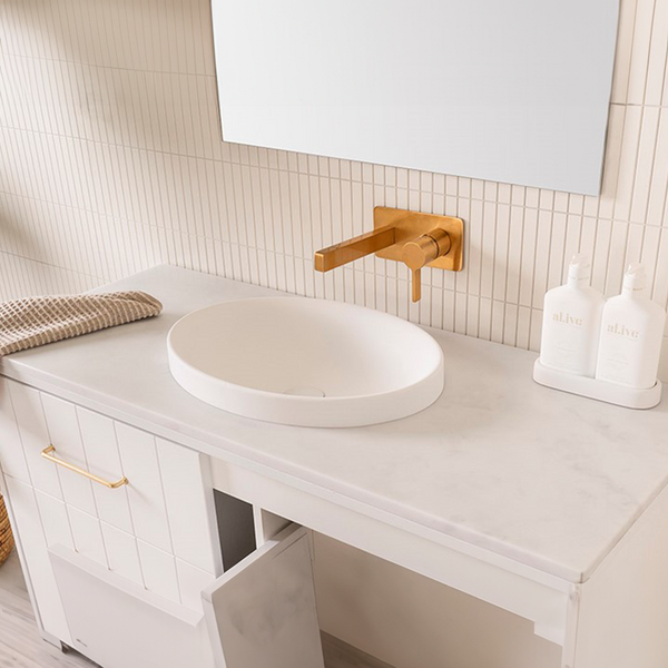 ADP Dignity Matte White Semi-Inset Basin