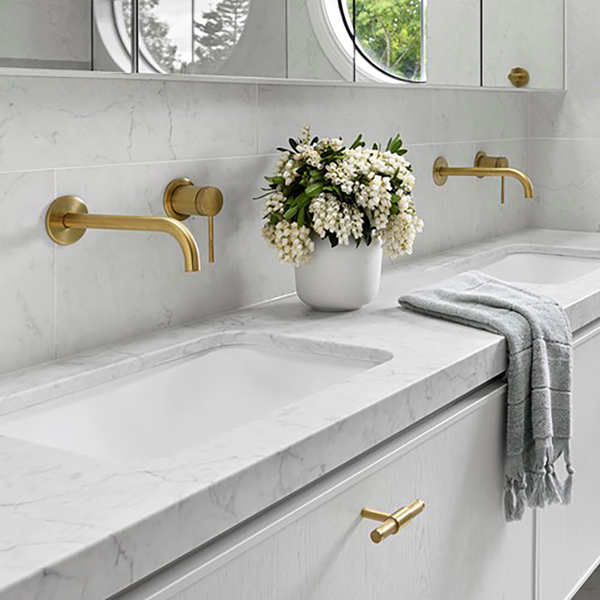 ADP Glory Inset Undermount Basin Matte White