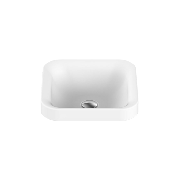 ADP Truth Gloss White Semi-Inset Basin
