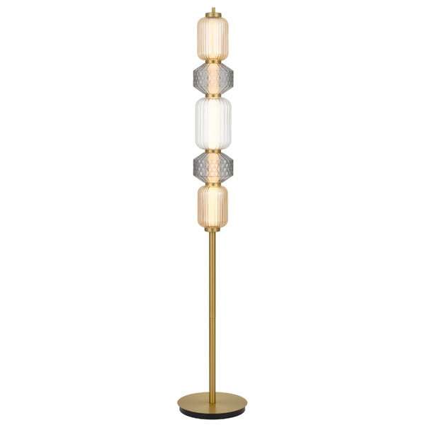 Telbix Torso Floor Lamp Brass