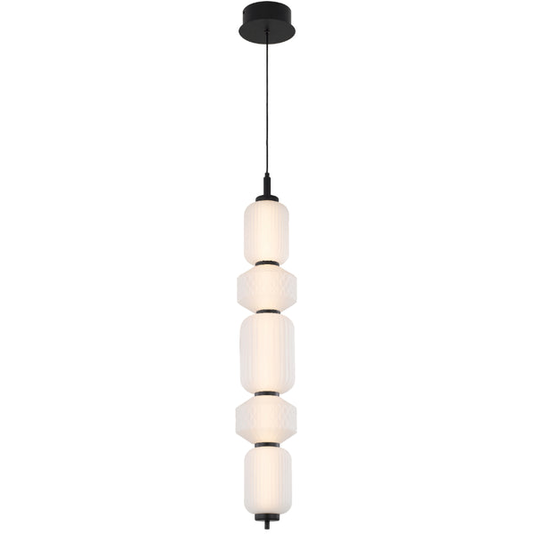 Telbix Torso 5 Light Pendant Black