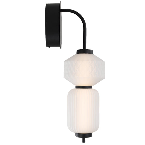 Telbix Torso Wall Light Black