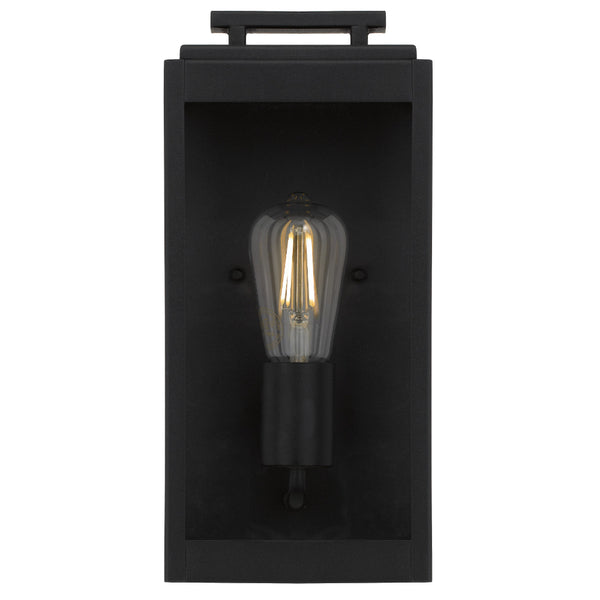 Telbix Truman 1 Light Exterior Wall Light Black