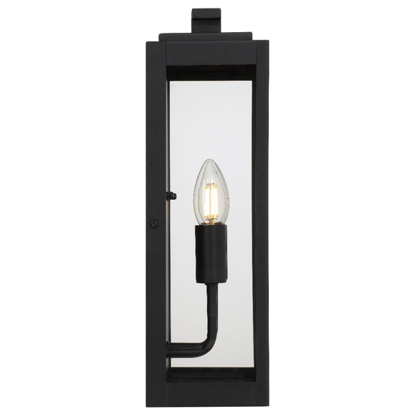 Telbix Truman 2 Light Exterior Wall Light Black