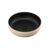 Oliveri Terzofoco Curved Counter Top Basin Light Earth and Matte Black