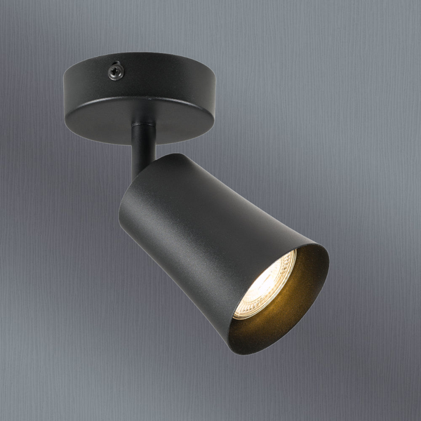 Telbix Alvey 1 Spot Black