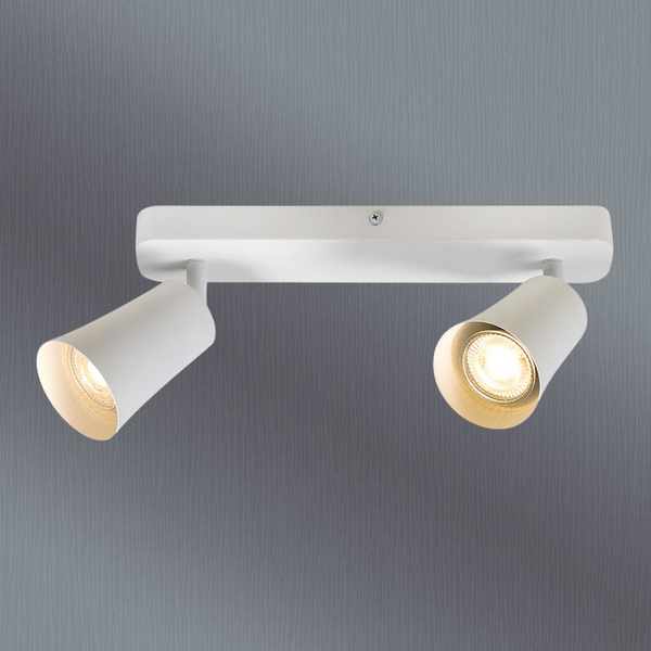 Telbix Alvey 2 Lights Spot Bar White