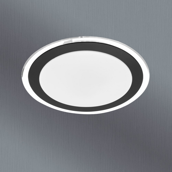 Telbix Astrid 33 18W Led Oyster Nondim Black