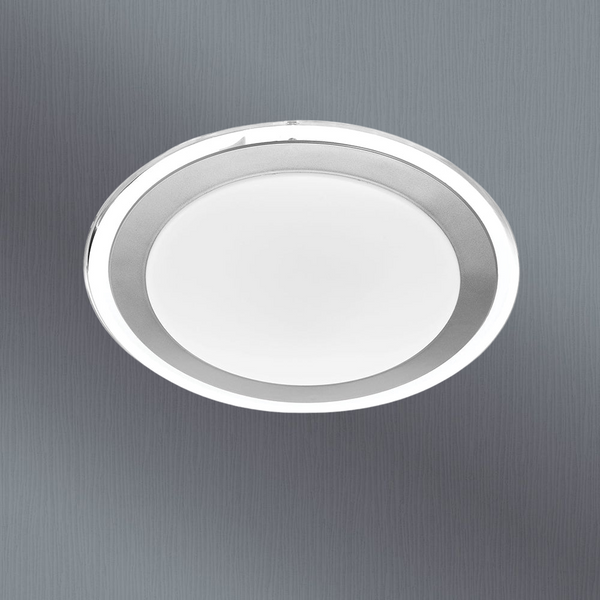 Telbix Astrid 33 18W Led Oyster Nondim Silver