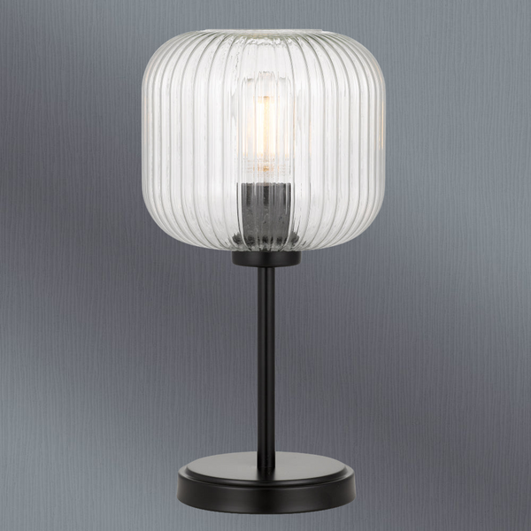 Telbix Bobo 1 Light Table Lamp Black