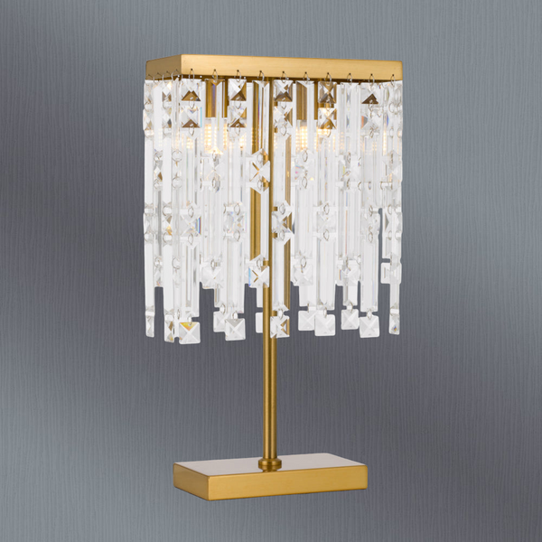 Telbix Cerone 2 Lights Table Lamp Gold