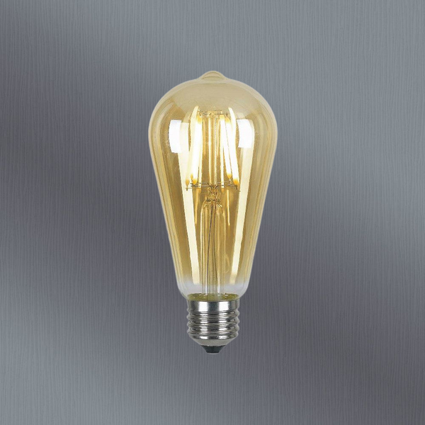 Telbix E27 4W Led Pilot Globe Amber Non Dim 3000K