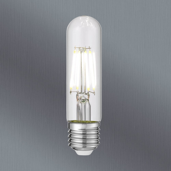 Telbix E27 T30 5W Led Tube Globe Clear Triac Dim 2400K