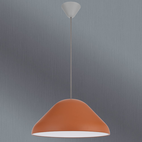 Telbix Hanami 44cm Pendant Orange