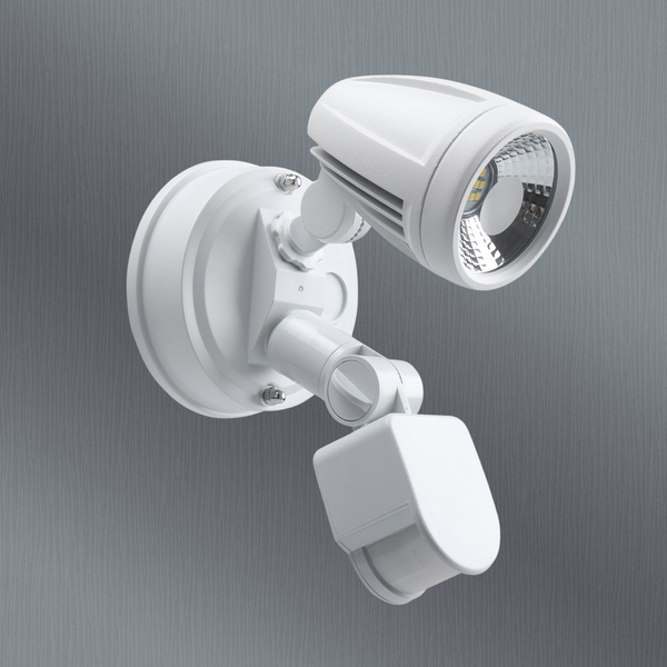 Telbix Illume Single Exterior Spot Sensor White