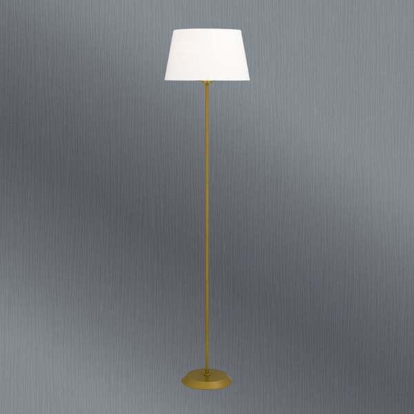 Telbix Jaxon Floor Lamp Gold Ivory