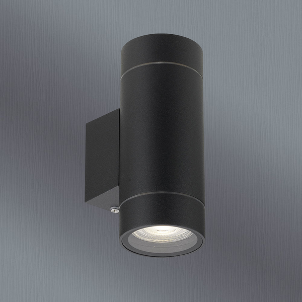 Telbix Kman Ex2 Wall Light Black