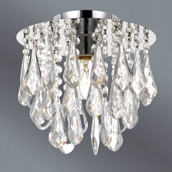 Telbix Lara Batten Fix Chrome