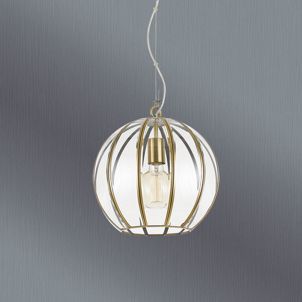 Telbix Medina 30 Pendant Antique Brass