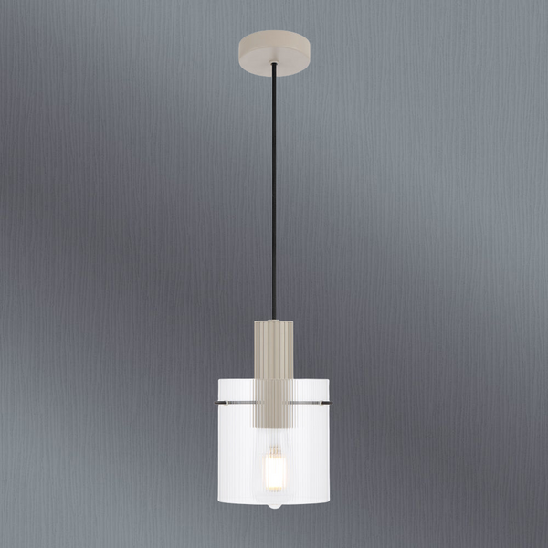 Telbix Mika 14cm Pendant Grey