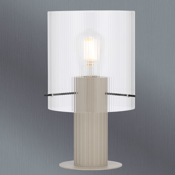 Telbix Mika Table Lamp Grey