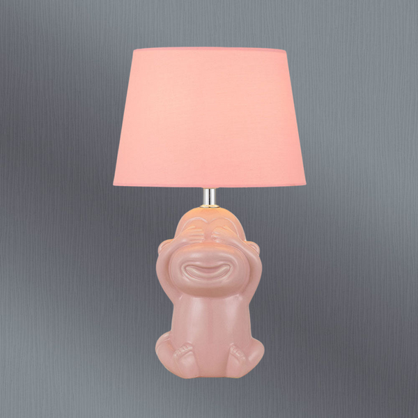 Telbix Misaru Ceramic Table Lamp Pink