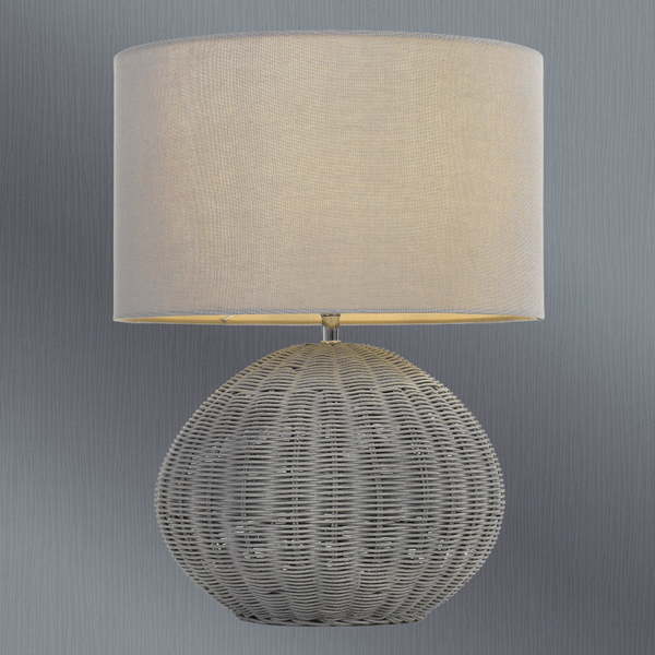 Telbix Mohan 38 Table Lamp Grey