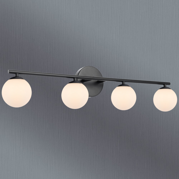 Telbix Moran 4 Lights Wall Light Black