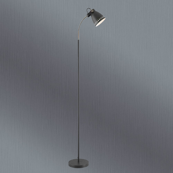 Telbix Nova Floor Lamp Dark Grey