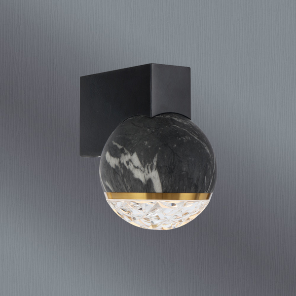 Telbix Oneta Wall Light Black