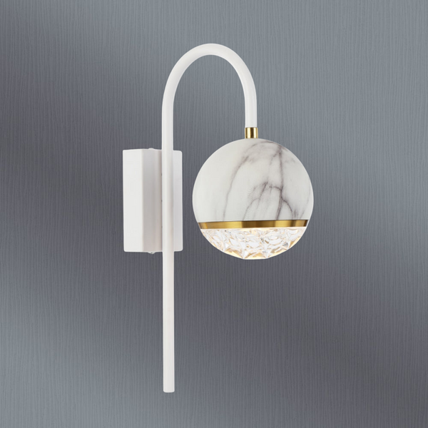 Telbix Oneta Arm Wall Light White