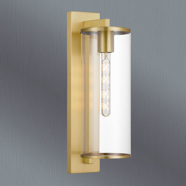 Telbix Perova 50 Exterior Wall Light Brass