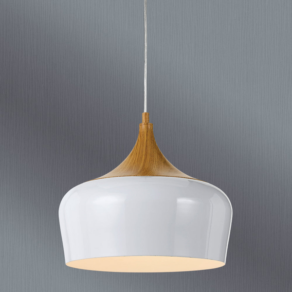 Telbix Polk 30 Pendant White Oak