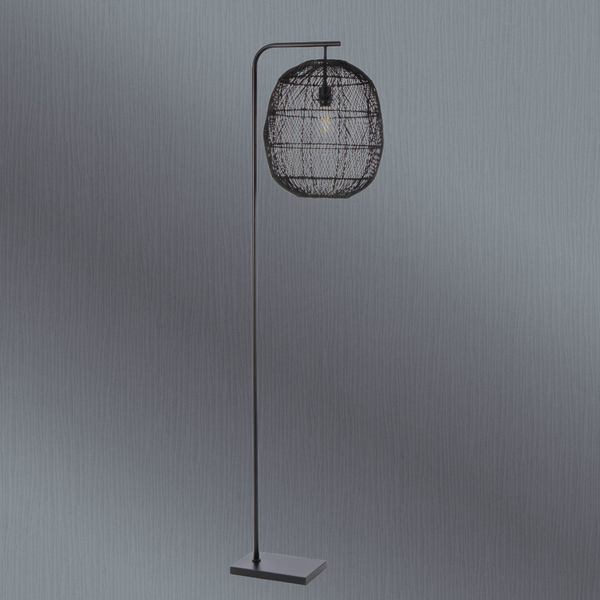 Telbix Rana 40 Floor Lamp Black