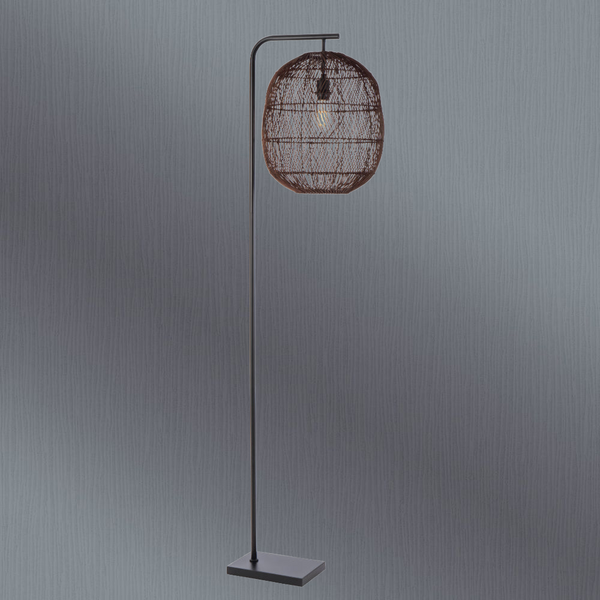 Telbix Rana 40 Floor Lamp Brown