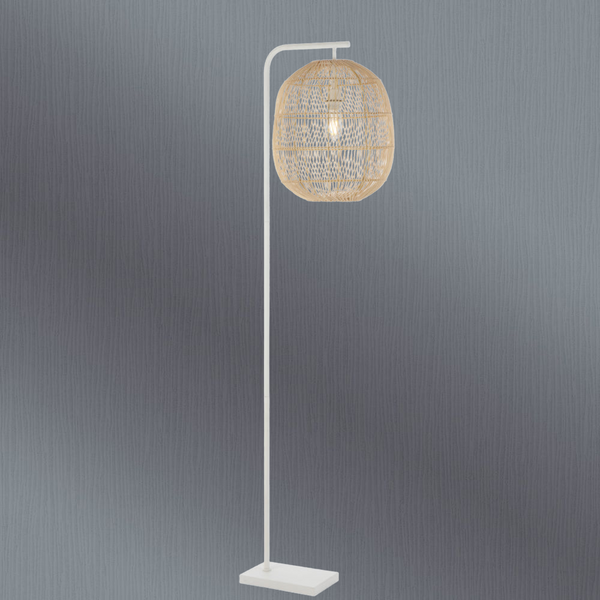 Telbix Rana 40 Floor Lamp Natural
